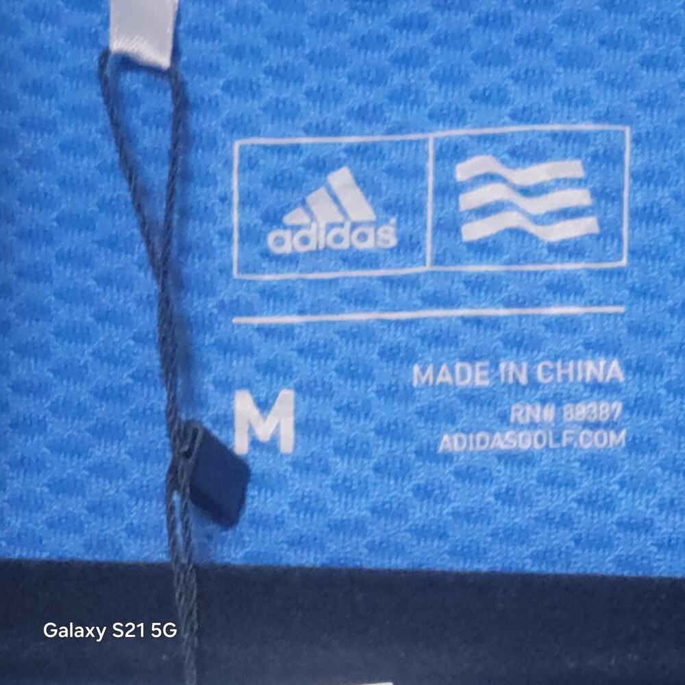 ADIDAS 1/4 Zip Long Sleeve Soft Jacket Blast-Blue Men's M ADI CLBPRFQZLYR - Picture 6 of 11